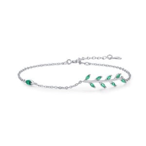 Sterling-Silver-Green-Leaf-CZ-Adjustable-Bracelet-Wholesale-S5.jpg