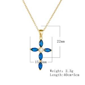 original-Marquise-sapphire-blue-zircon-Cross-Pendant-Clavicle-Chain-Necklace-925-sterling-silver-gold-plated-jewelry-5.webp