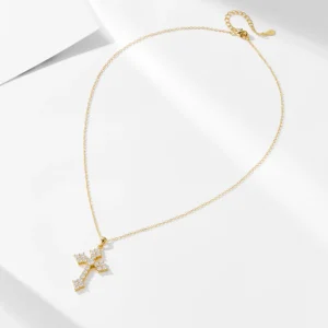 original-luxury-Hip-Hop-Unisex-Cubic-Zirconia-Diamond-Cross-Necklace-925-Sterling-Silver-jewelry-14k-gold-2.webp